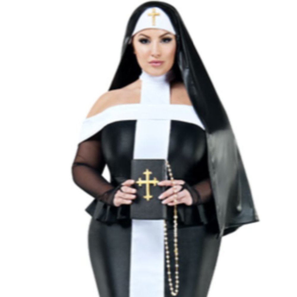 Plus Size Sacrilege Sister Costume (New)